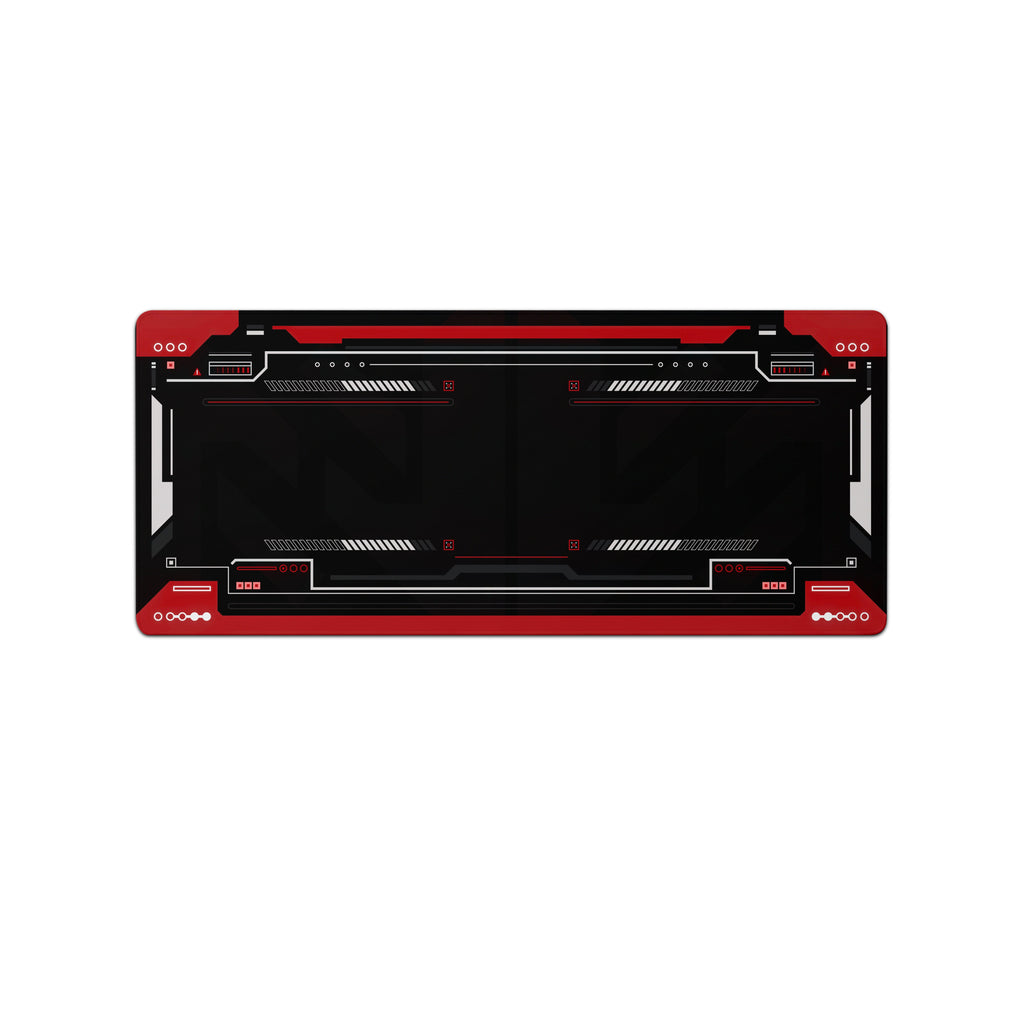 Mecha-01 Deskmat | Red