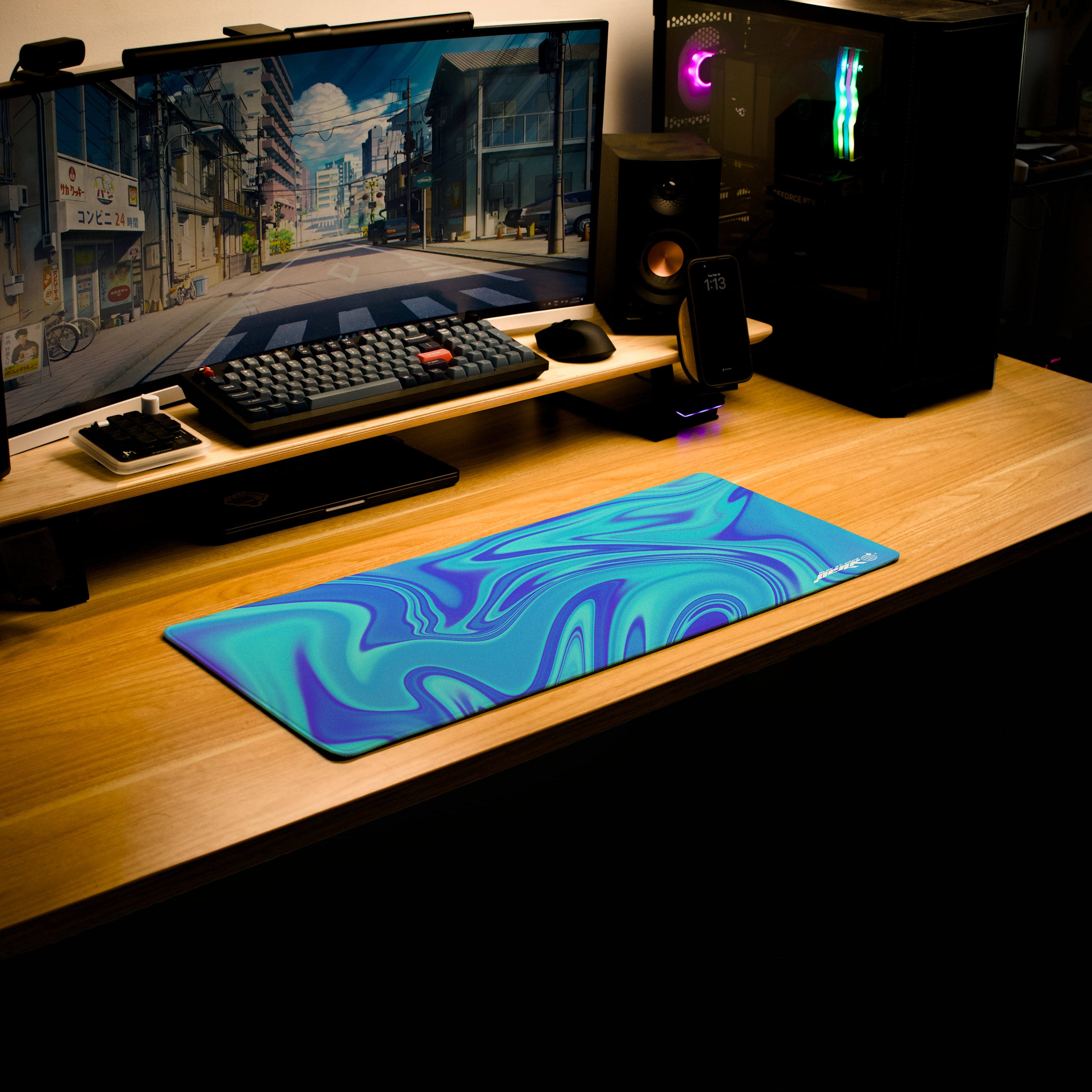 Chroma Deskmat | Sapphire