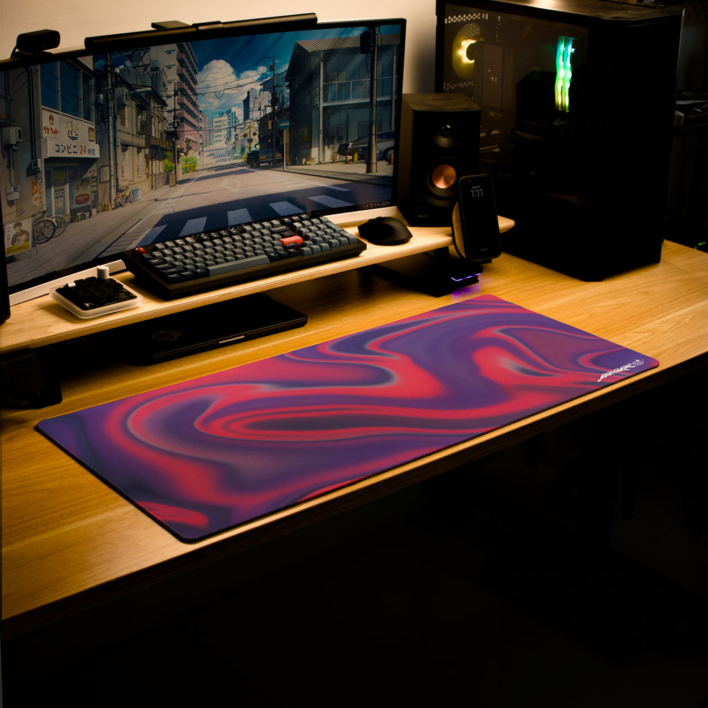 Chroma Deskmat | Ruby